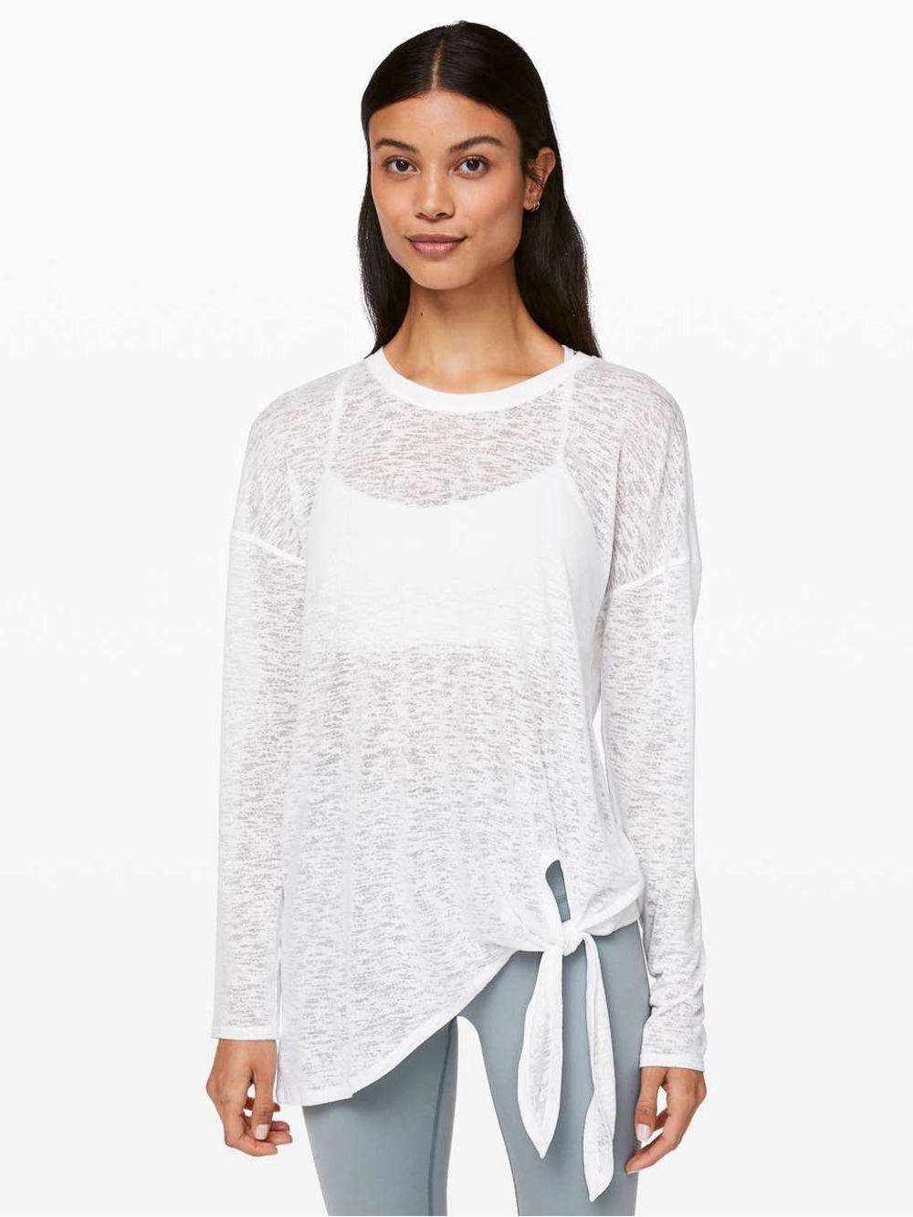 Lululemon Tie Your Practice Long Sleeve